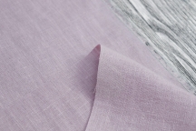 Medium Weight Linen Stone Washed Pale lilac
