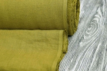 Medium Weight Linen Stone Washed olive green Medium Weight Linen Stone Washed olive green